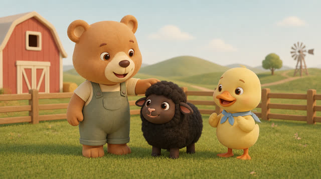 Scene 1 - Baa Baa Black Sheep | Nomi & Pals