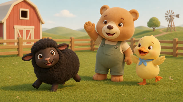 Scene 2 - Baa Baa Black Sheep | Nomi & Pals