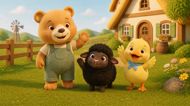 Scene 8 - Baa Baa Black Sheep | Nomi & Pals