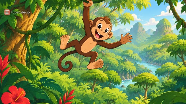Jungle Jump Party 🐒🦁🐘 | Fun Animal Dance Song for Kids