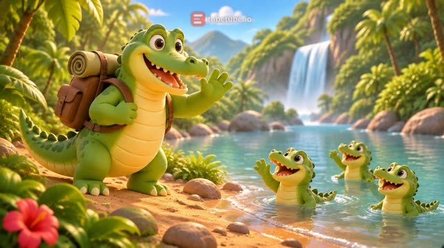 Scene 3 - Ah les crocodiles