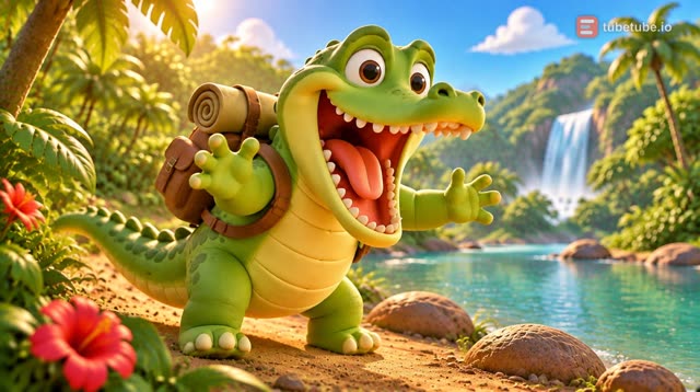 Scene 10 - Ah les crocodiles