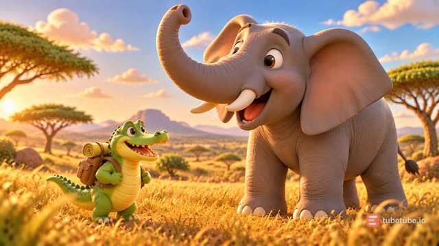 Scene 17 - Ah les crocodiles
