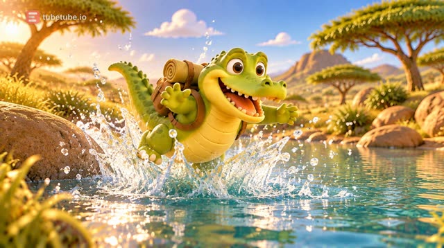 Scene 18 - Ah les crocodiles