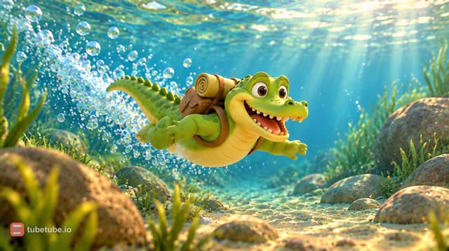 Scene 19 - Ah les crocodiles