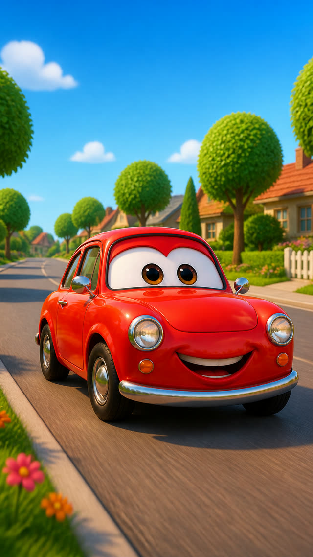 Scene 4 - The Little Red Car