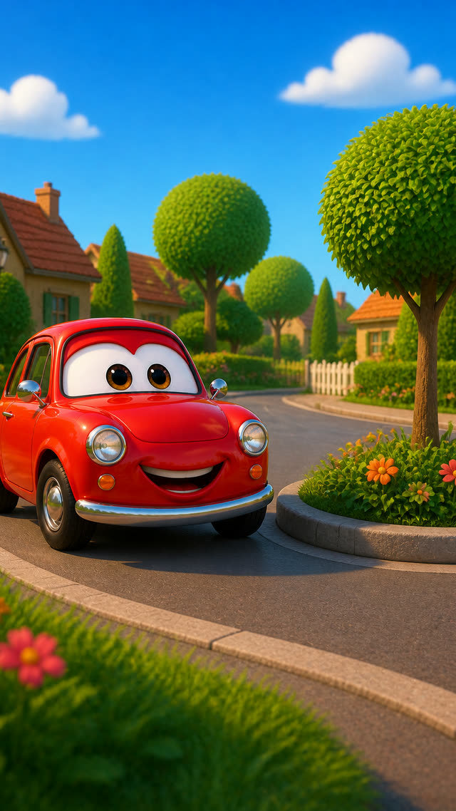 Scene 5 - The Little Red Car