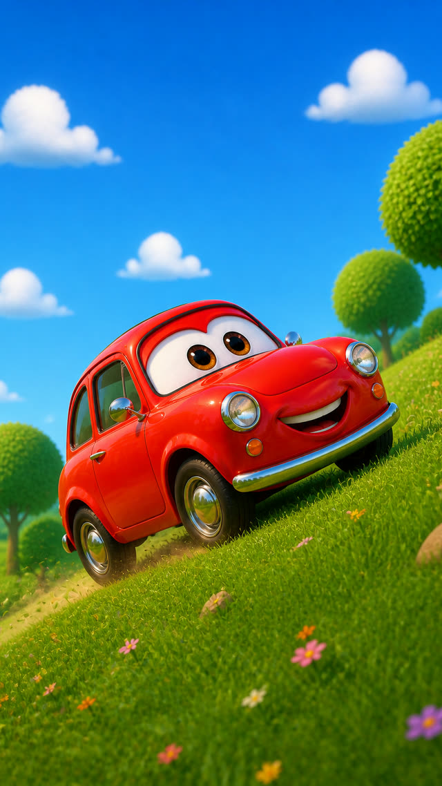 Scene 8 - The Little Red Car