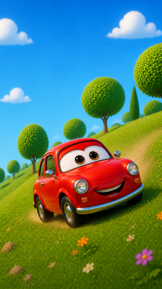 Scene 9 - The Little Red Car