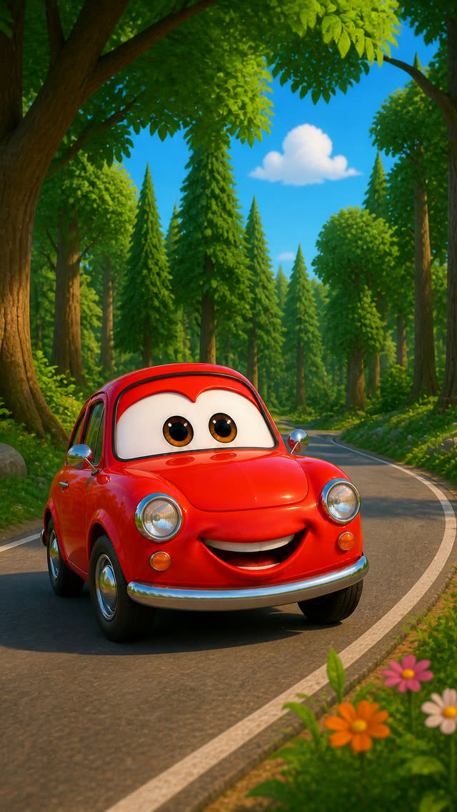 Scene 10 - The Little Red Car