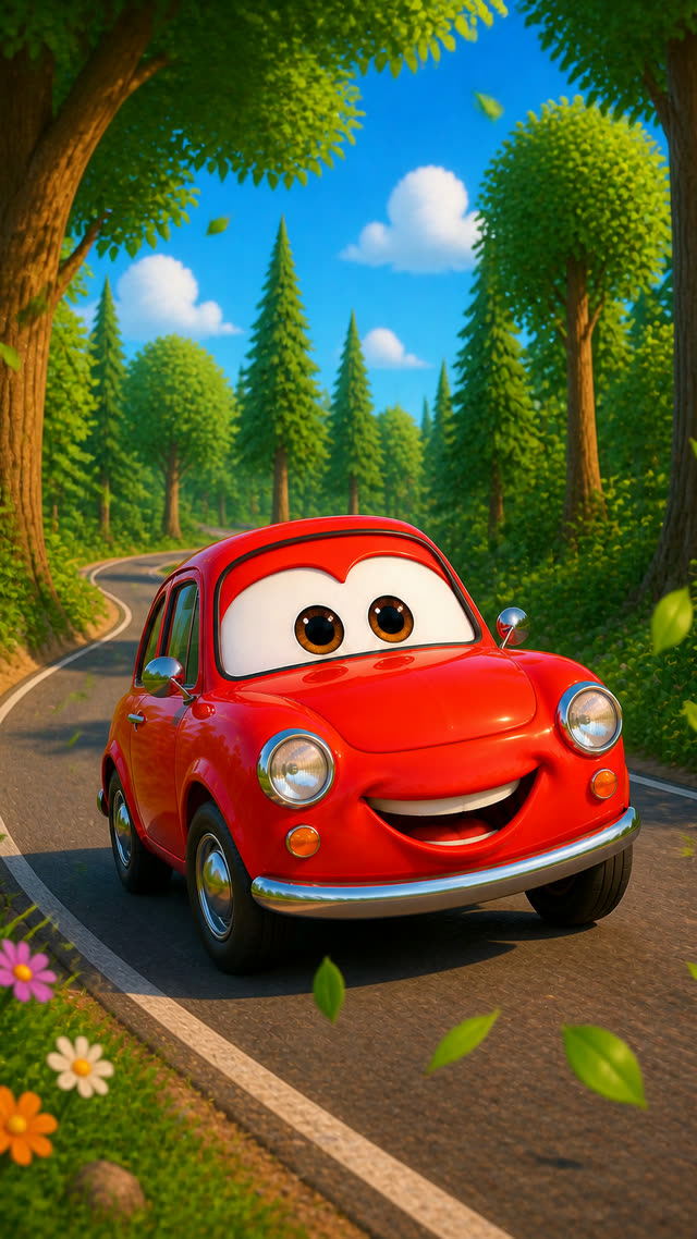 Scene 11 - The Little Red Car