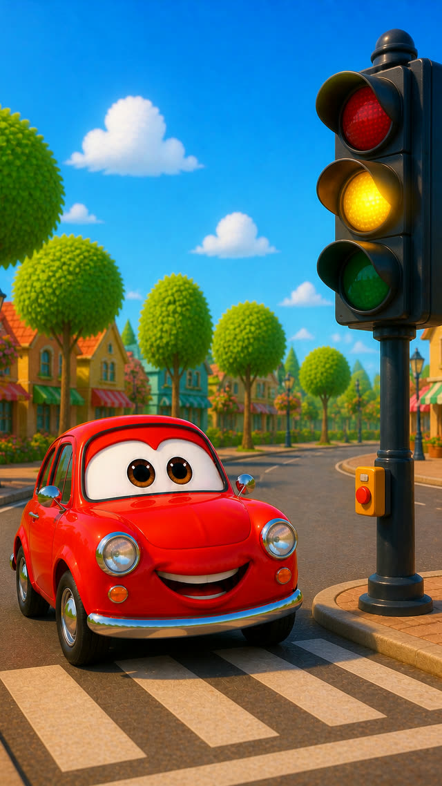 Scene 16 - The Little Red Car