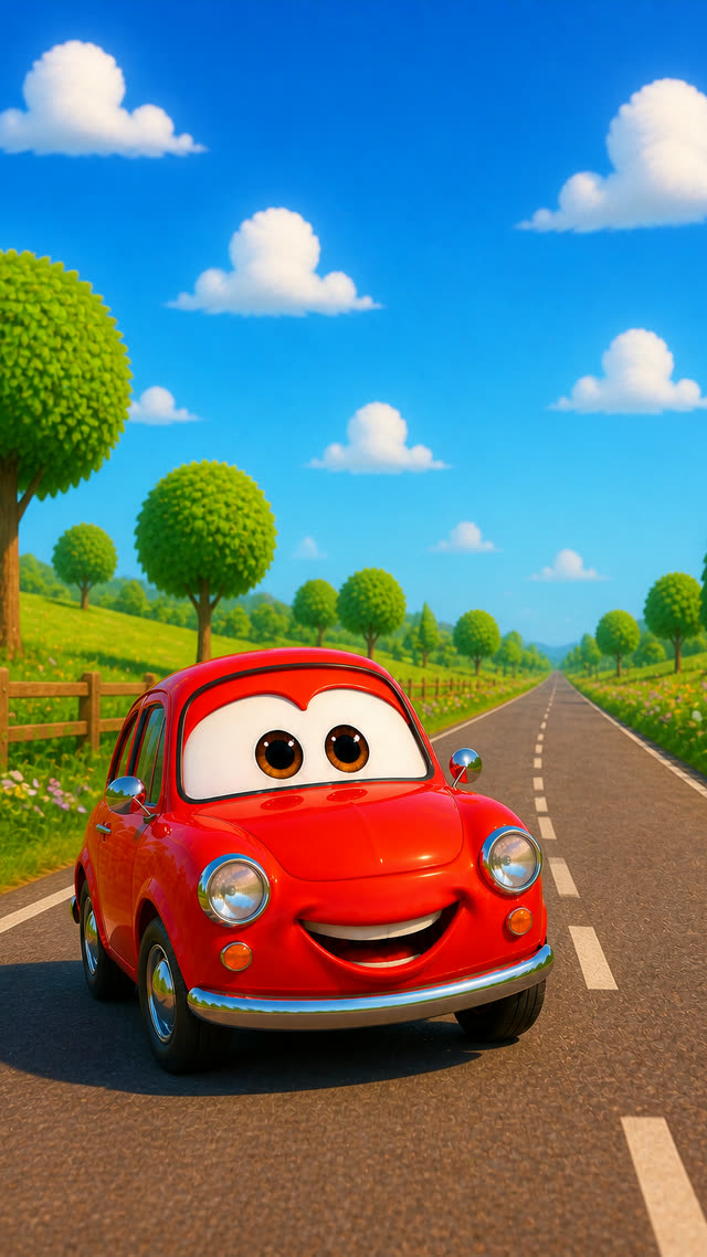 Scene 18 - The Little Red Car