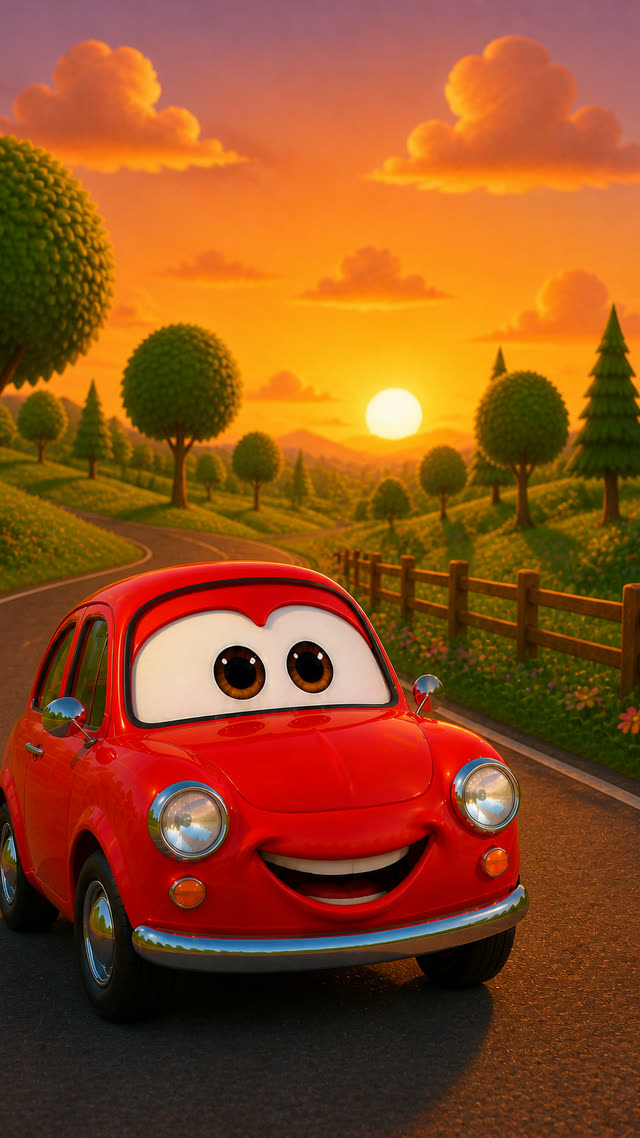 Scene 21 - The Little Red Car