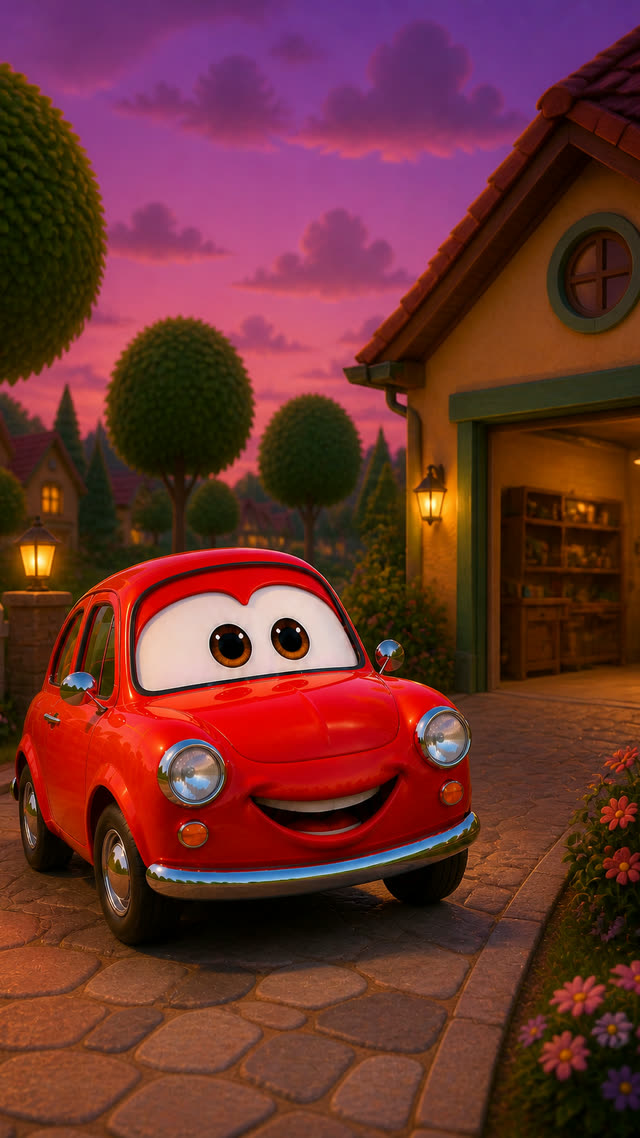 Scene 22 - The Little Red Car