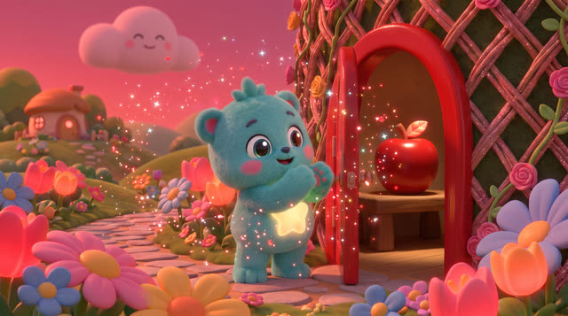 Scene 3 - The Magic Rainbow Door