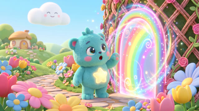 Scene 4 - The Magic Rainbow Door