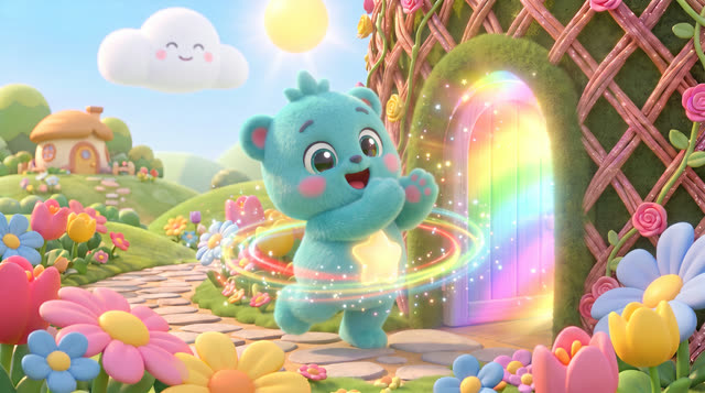 Scene 8 - The Magic Rainbow Door