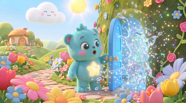Scene 9 - The Magic Rainbow Door