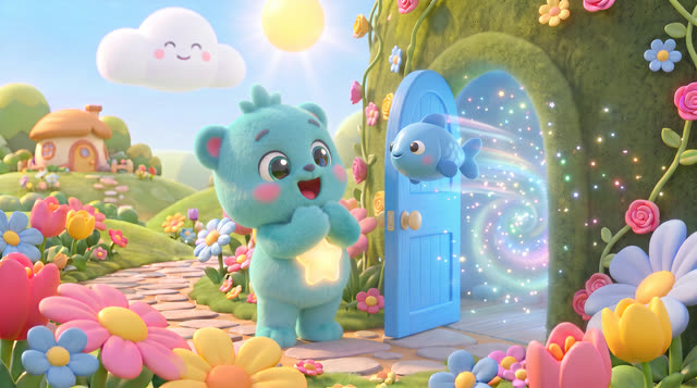 Scene 10 - The Magic Rainbow Door