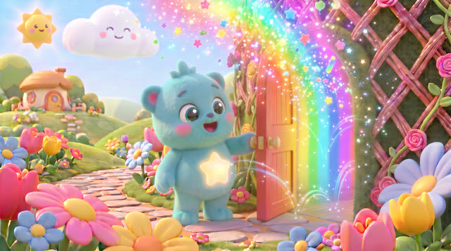 Scene 14 - The Magic Rainbow Door