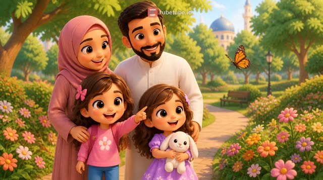 Scene 19 - جودي وجنة يقولان بسم الله