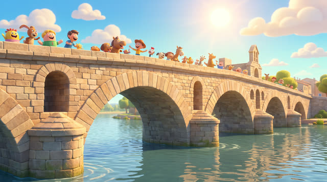 Scene 1 - Sur le Pont d'Avignon