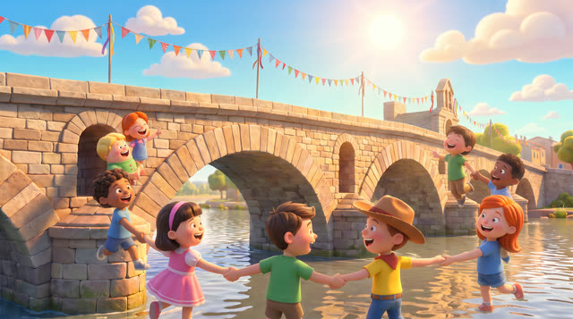 Scene 5 - Sur le Pont d'Avignon
