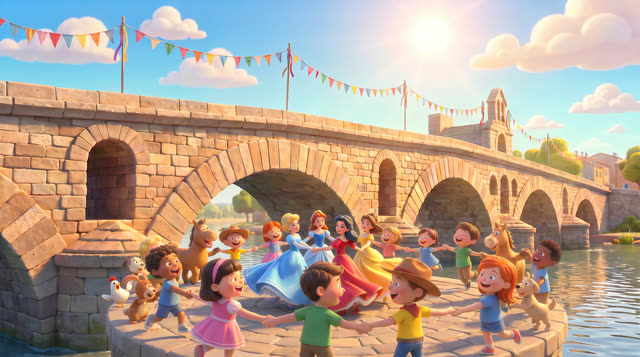 Scene 6 - Sur le Pont d'Avignon