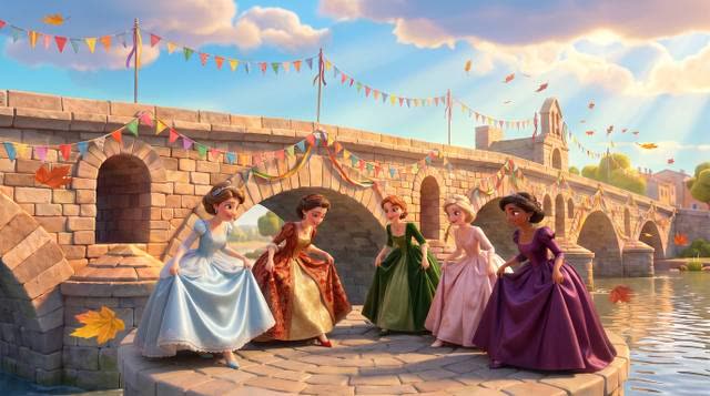 Scene 8 - Sur le Pont d'Avignon