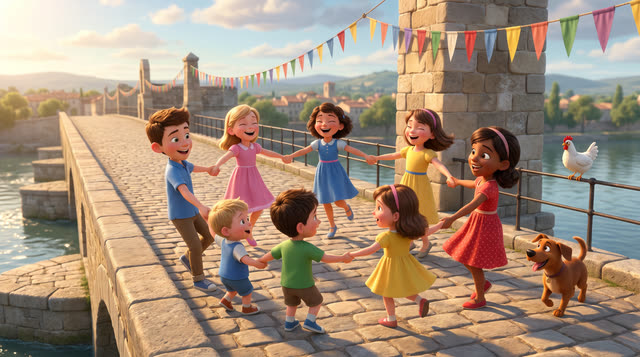 Scene 9 - Sur le Pont d'Avignon