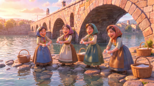 Scene 27 - Sur le Pont d'Avignon