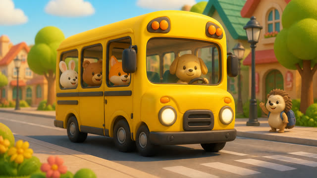 Scene 4 - The Little Yellow Bus
