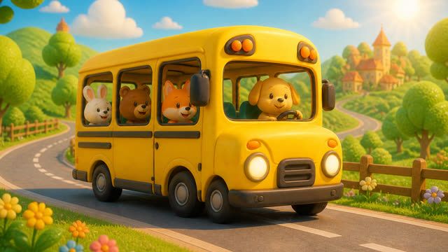 Scene 8 - The Little Yellow Bus