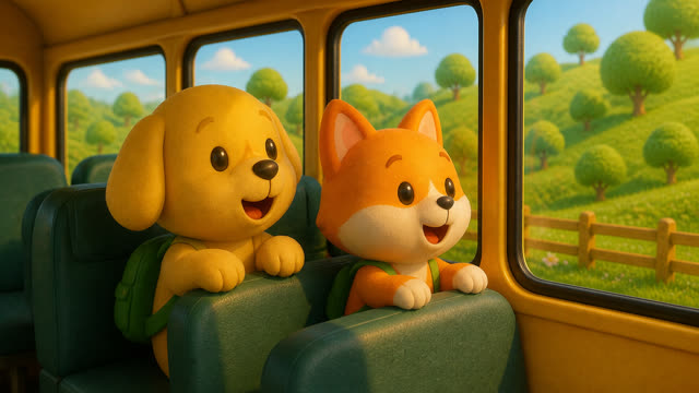 Scene 11 - The Little Yellow Bus
