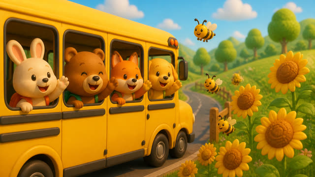 Scene 12 - The Little Yellow Bus