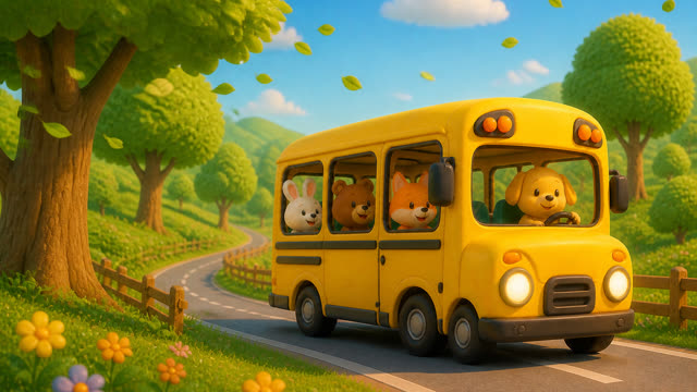 Scene 13 - The Little Yellow Bus