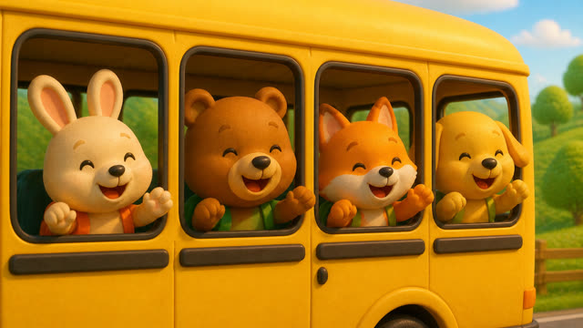 Scene 15 - The Little Yellow Bus