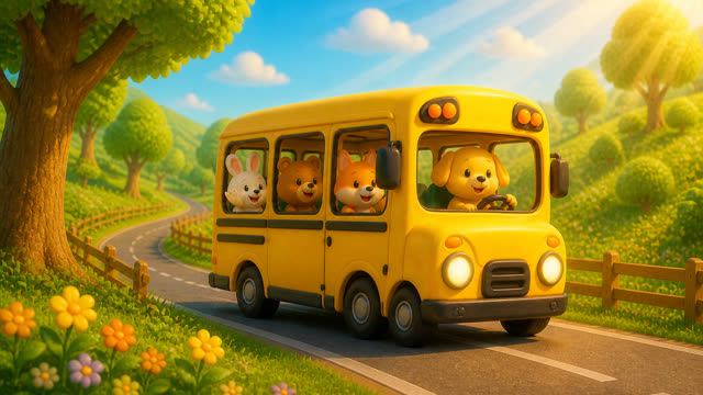 Scene 16 - The Little Yellow Bus