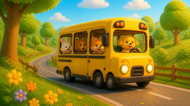 Scene 17 - The Little Yellow Bus