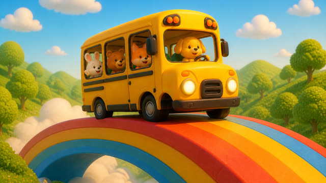 Scene 18 - The Little Yellow Bus