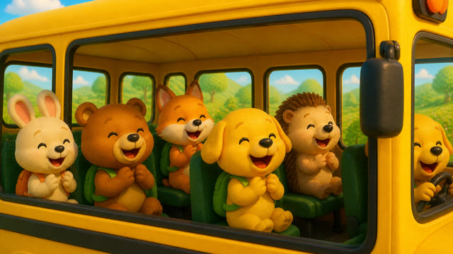 Scene 23 - The Little Yellow Bus