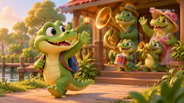 Scene 1 - La danse du croco