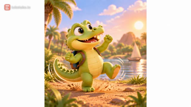 Scene 8 - La danse du croco