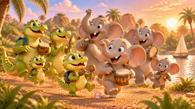 Scene 14 - La danse du croco