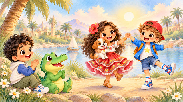 Scene 9 - Ah ! Les Crocodiles | Lala Kids Planet