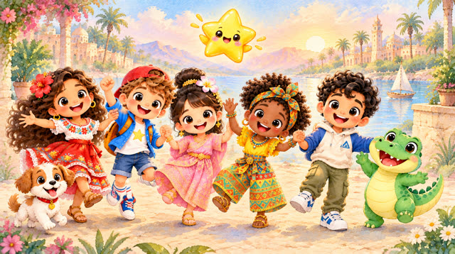 Scene 10 - Ah ! Les Crocodiles | Lala Kids Planet