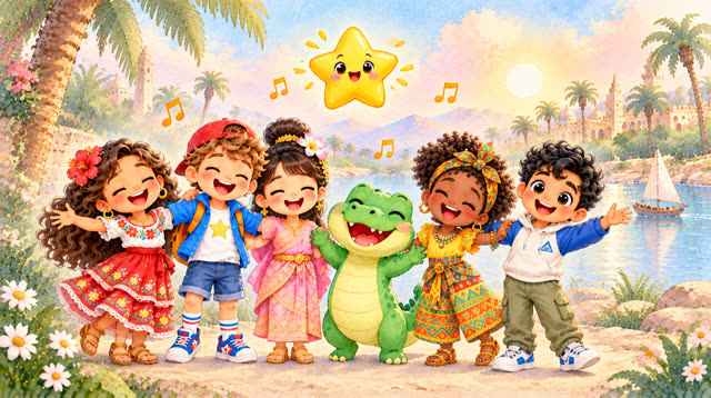 Scene 11 - Ah ! Les Crocodiles | Lala Kids Planet