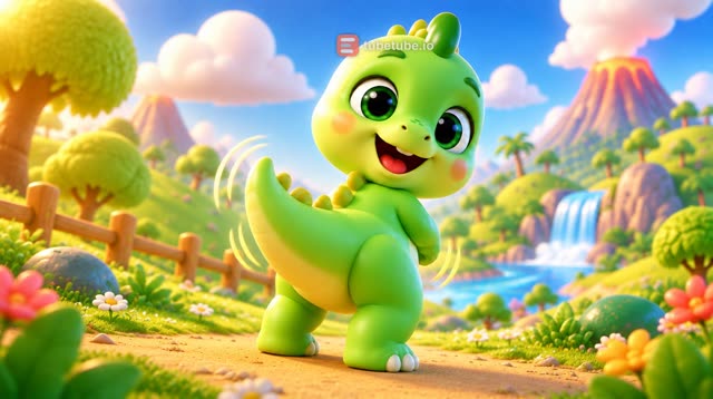 Scene 8 - Baby Dino Dance