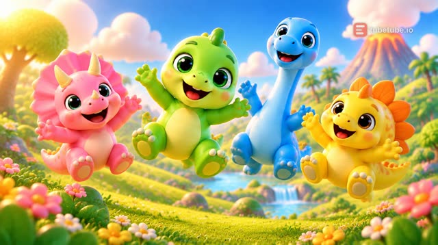 Scene 10 - Baby Dino Dance